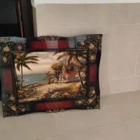 قاب عکس|تابلو فرش|کاشان, میدان کهنه|دیوار