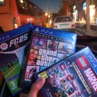 فروش  CD fc25 gta lego بازی ps4
