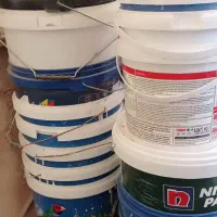 سطل جای رنگ|ظروف نگهدارنده، پلاستیکی، یک‌بارمصرف|سنندج, |دیوار