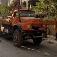 کامیون پمپ بتن بنز