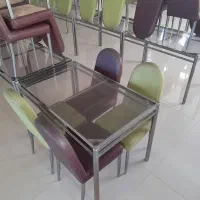 میز و صندلی رستورانی ، تخت چوبی