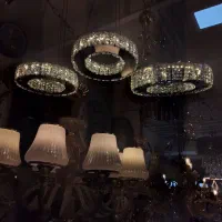 لوستر لاینر ریموت دار|لوستر و چراغ آویز|اراک, |دیوار