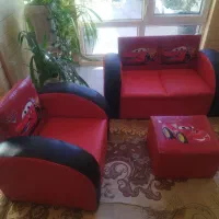 مبلمان بچه سه نفره 2500|تخت و صندلی بچه|کنگاور, |دیوار