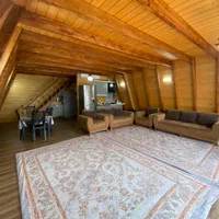 کلبه سوئیسی دوخوابه استخردار چهارفصل|اجارهٔ کوتاهمدت ویلا و باغ|شیرگاه, |دیوار