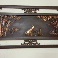 تابلوی چوبی نخل