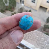دو سنگ فیروزه و عقیق یمنی معدنی|جواهرات|خمینی‌شهر, |دیوار