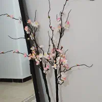 شاخه گل|گل مصنوعی|بابل, |دیوار