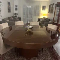 میز ناهار خوری ۸ نقره یاتاش ( ترک )