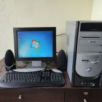 کامپیوتر ۲هسته ۴۰۰۰ رم ۳ ddr2 هارد ۱۶۰ گرافیک ۲۵۶