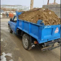 حمل خاک نخاله باکارگر همه جای شهر