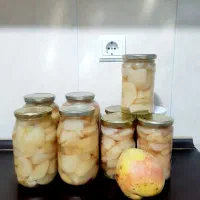 کمپوت گلابی درگزی خوش عطر و طعم