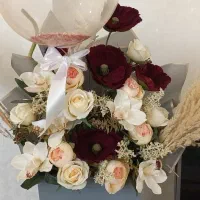 گل خارجی بزرگ مناسب تمام مناسبت ها|گل مصنوعی|همدان, |دیوار