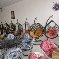 مکرومه تاب عربی لاکچری خونگی و بیرونی|صندلی و نیمکت|کاشان, دشت لتحر|دیوار