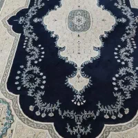 ۱جفت فرش ۱۲متری رنگ سرمه ای
