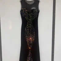 لباس شب مجلسی فقط وفقط یکبار استفاده شده