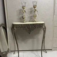 آیینه و شمعدان روکش نقره|آینه|تهران, اوقاف|دیوار