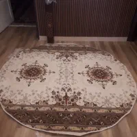 فرش گرد چهار متری استفاده نشده نو هستش