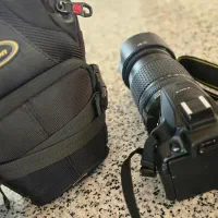 دوربین Nikon D5300 به همراه لنز 140-18 میلی مترVR|دوربین عکاسی و فیلم‌برداری|شیراز, سیاه سنگ|دیوار