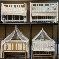 گهواره سنتی مدل لوزی تخت کنار مادر مدل لوزی|تخت و صندلی بچه|تبریز, |دیوار