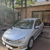 ۲۰۶ تیپ ۲ مدل ۸۶ نقره ای