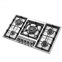 اجاق گاز 5 شعله استیل البرز