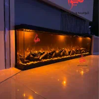 میز تلوزیون شومینه برقی