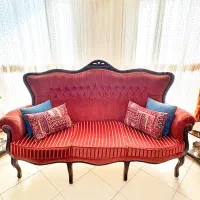 فروش ویژه مبلمان ۹ نفره استیل طرح کلاسیک|مبلمان خانگی و میز عسلی|کرج, گوهردشت|دیوار