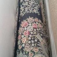 سه عدد  فرش ۹ متری سرمه ایی