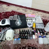 لوازم کامل کاشت ناخن سوهان برقی ماراتون اصل کیفیت