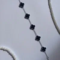 دستبند ونکلیف مشکی
