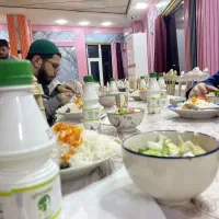 کربلا قطاری ، اتوبوسی -نان لواش توسط نانوا