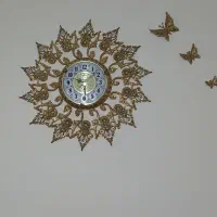 ساعت برنجی سایز بزرگ|ساعت دیواری و تزئینی|شهریار, شهرک امیریه|دیوار