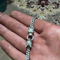 دسبند گردنبند ایتالیایی نقره|جواهرات|صفادشت, |دیوار