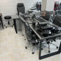 میز کنفرانس چهار نفره مدل رفلکت برند امگا|مبلمان اداری|شیراز, آبیاری|دیوار