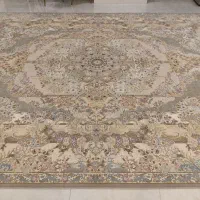 فرش ۱۲متری گل برجسته ۱۲۰۰شانه ۳۶۰۰تراکم