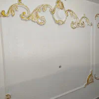 نقاشی کاغذ دیواری گچبری