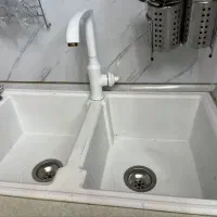 سینک گرانیتی سفید