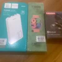 ساعت هوشمند ایرپاد پاوربانک ۳محصول روی هم فقط۱۵۵۰