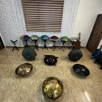 هنگدرام باآموزش پیانو ویولن سنتور دف بلز تمبک