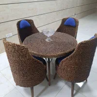 میزصندلی حصیری|میز و صندلی غذاخوری|رامند, |دیوار
