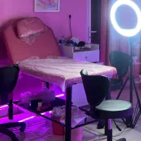 تجهیزات ارایشگاه سالن/تخت مژه تتو