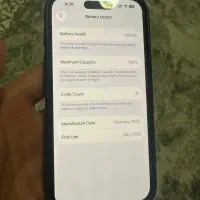 ایفون ۱۶ نرمال سایکل ۱۴|موبایل|گلستان (تهران), |دیوار