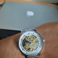 ساعت مچی اتومات پشت شیشه ای