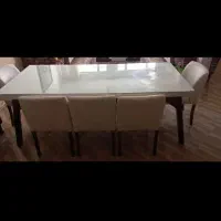 میزغذاخوری۸ نفره تمام چوب برندسیب