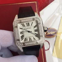 ساعت مچی طرح Cartier