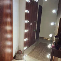 آینه چراغ دار