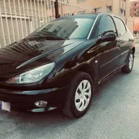 پژو 206 مدل 87 تمیز با تخفیف تک نقد و چک با جهاز