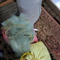 تور ماهی گیری ۲کیلو۲۰ به فروش می‌رسیدم کفال دام ۲۰