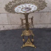 میوه خوری برنز ایستاده کنارسالنی تمام برنزاصل ۹۰ س