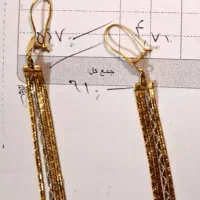 ۲ عدد گوشواره کاملا نو وسالم و شیک ۲۵۰ بالای تابلو|جواهرات|تهران, درختی|دیوار